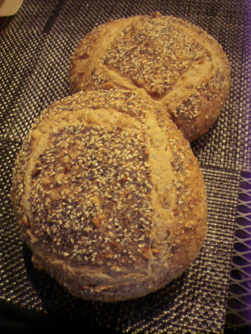 HEARTY RUSTIC SEEDED BOULE - 18 oz